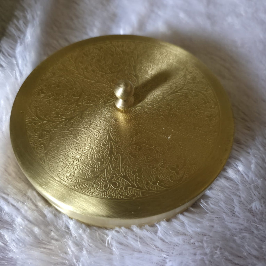 BRASS000024 - Matte Finish Masala Box