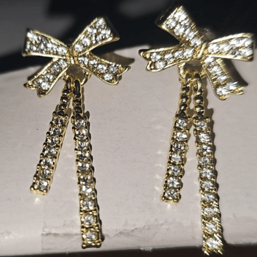 ER000027 - Korean Earring - Bow Tie