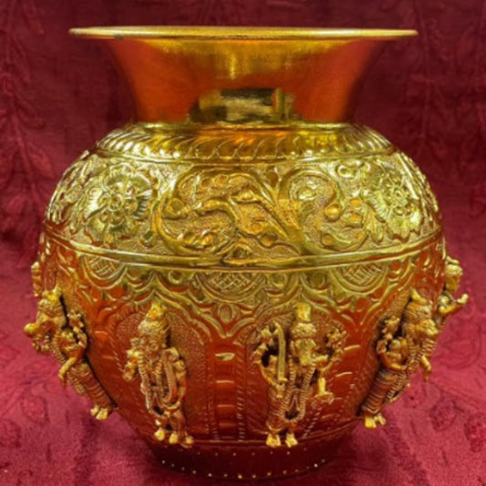 BRASS000013 - Ganesh Kalash (Brass)