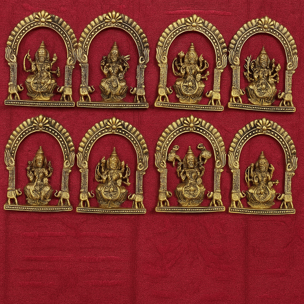 BRASS000005 - Ashtalakshmi Set (Brass)