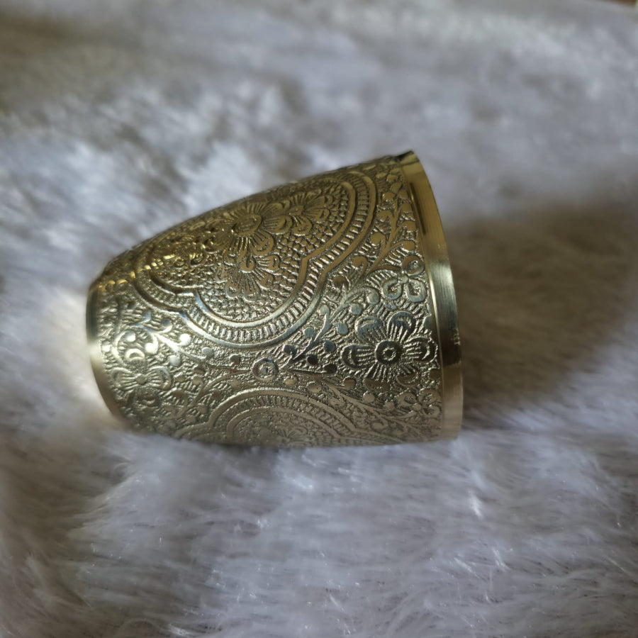 BRASS000020 - Brass Heavy Tumbler