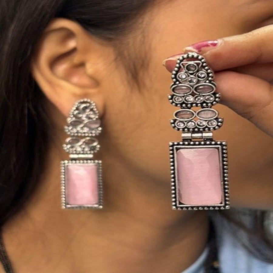 ER000030 - GERMAN SILVER EARRING