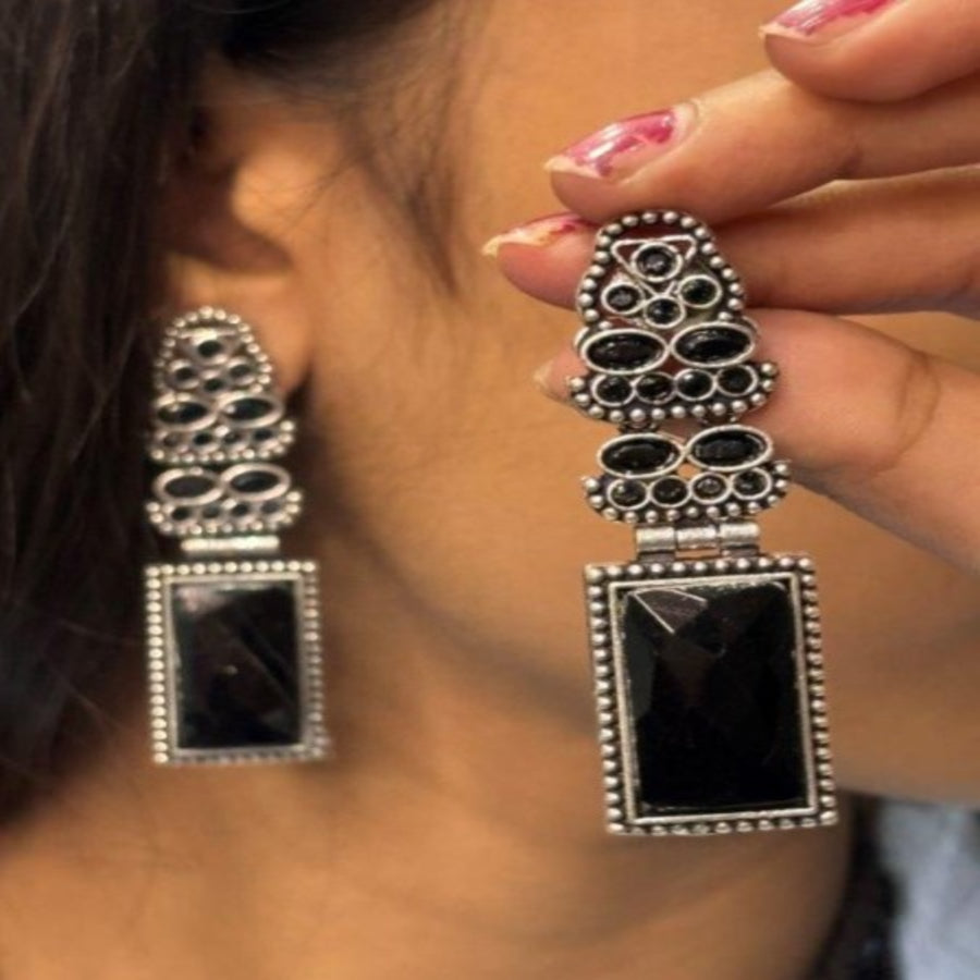 ER000030 - GERMAN SILVER EARRING