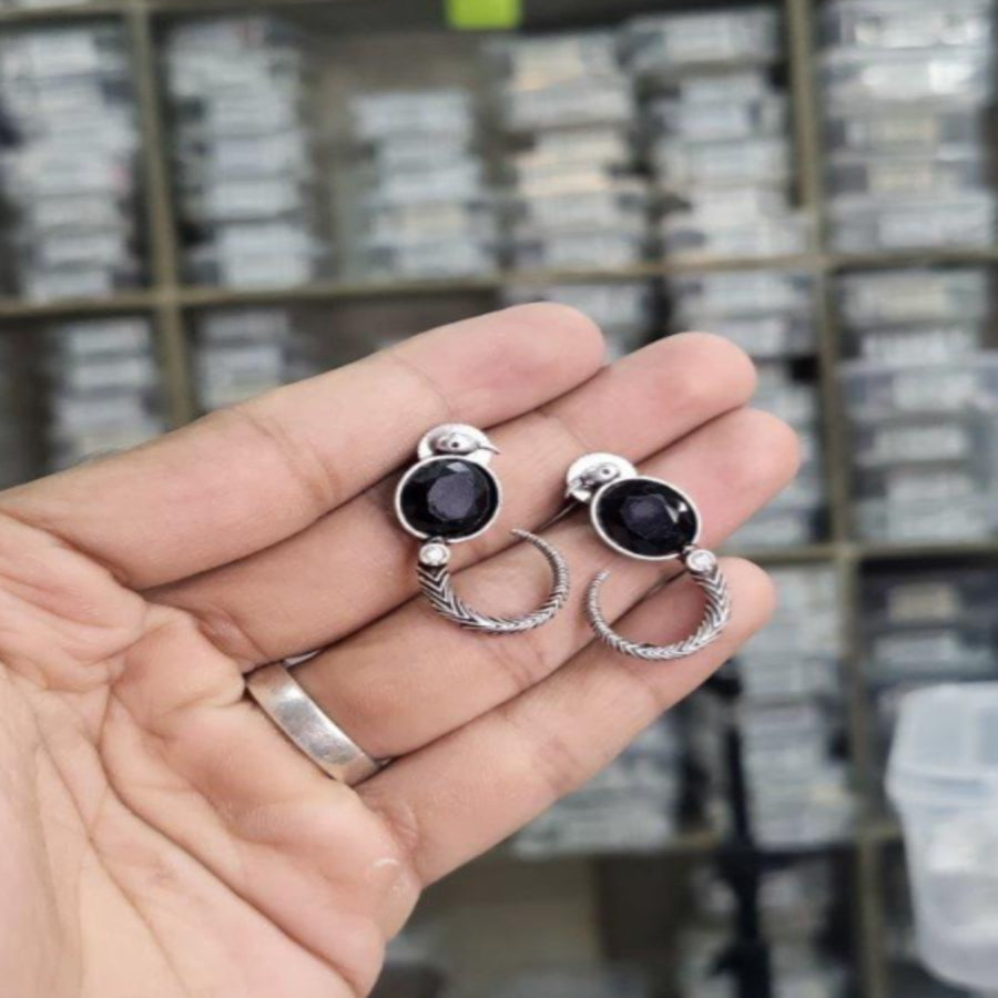 ER000001 - German Silver Earrings