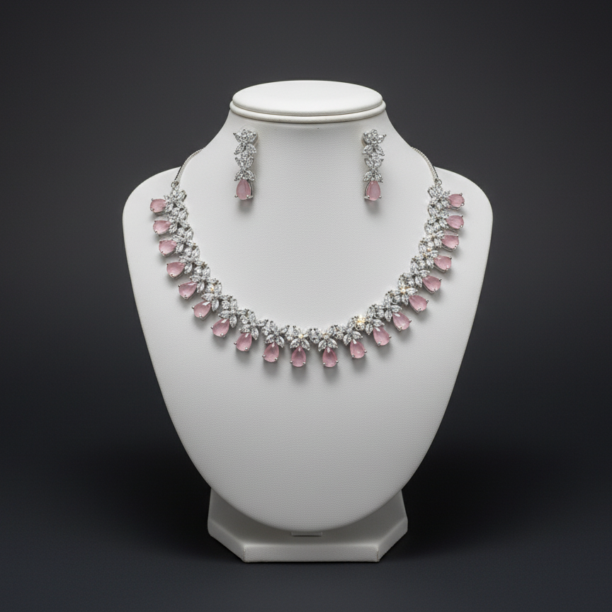 NL000062 - Dewdrop Elegance Necklace Set