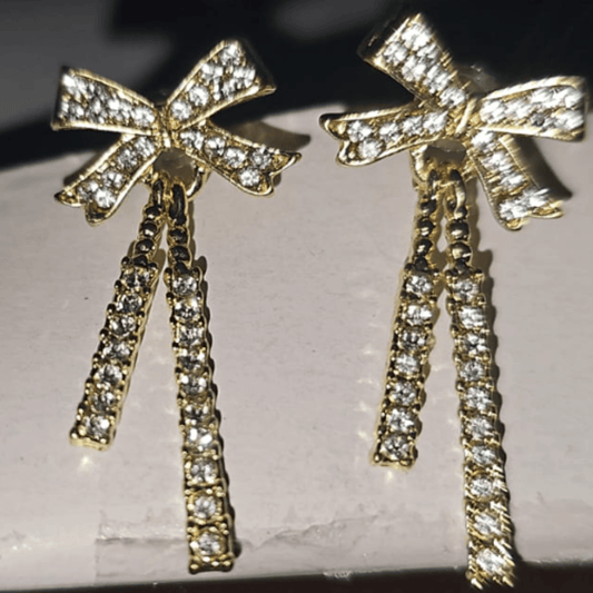 ER000027 - Korean Earring - Bow Tie