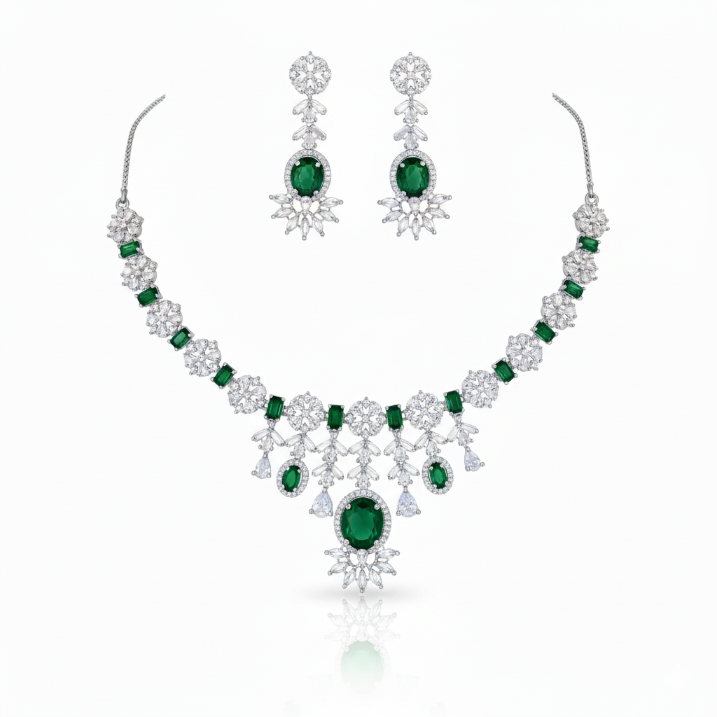 NL000054 - Emerald Regal Radiance Set
