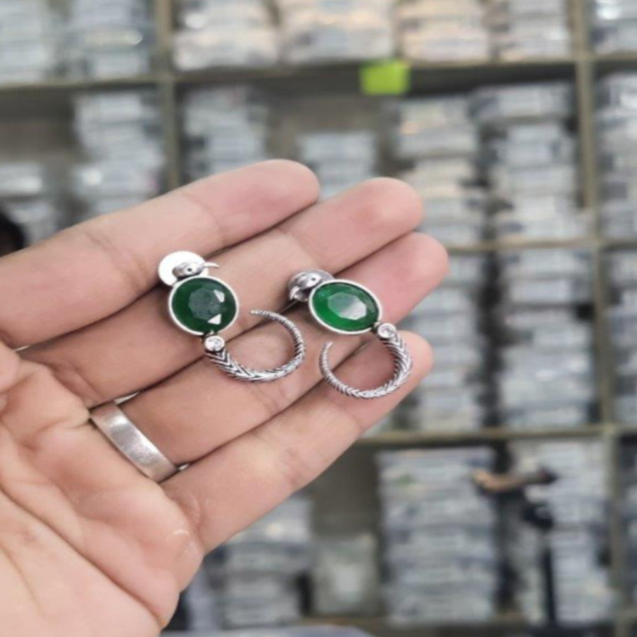 ER000001 - German Silver Earrings