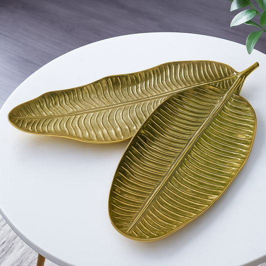 HD000030 - Brass Leaf Tray