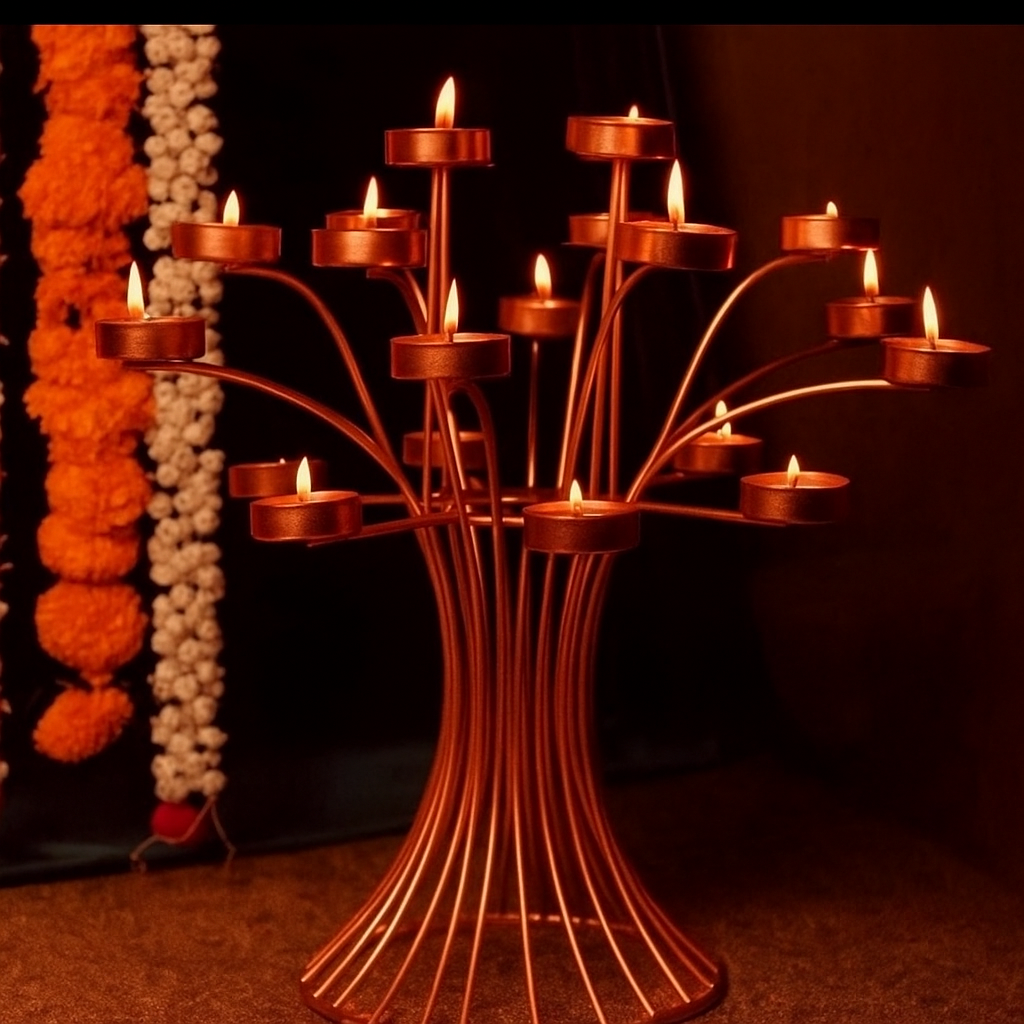 HD000077 - Tree Candle Stand