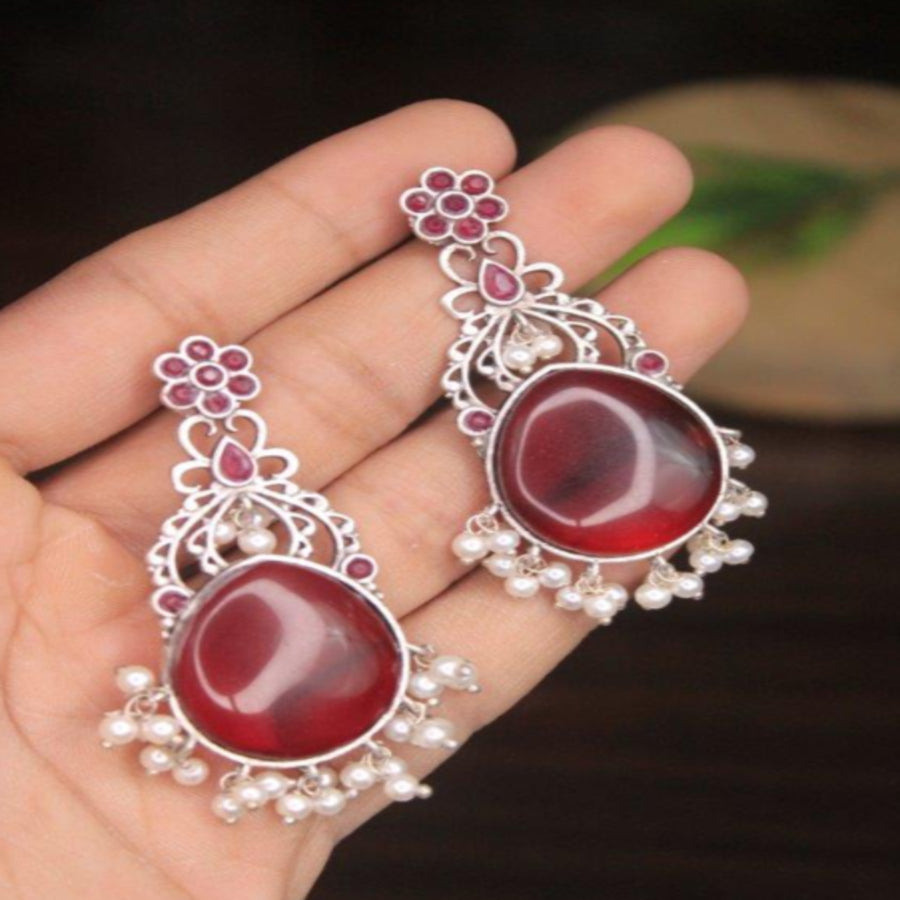 ER000034 - SILVER REPLICA EARRING