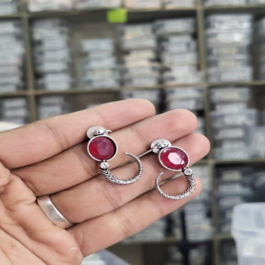 ER000001 - German Silver Earrings