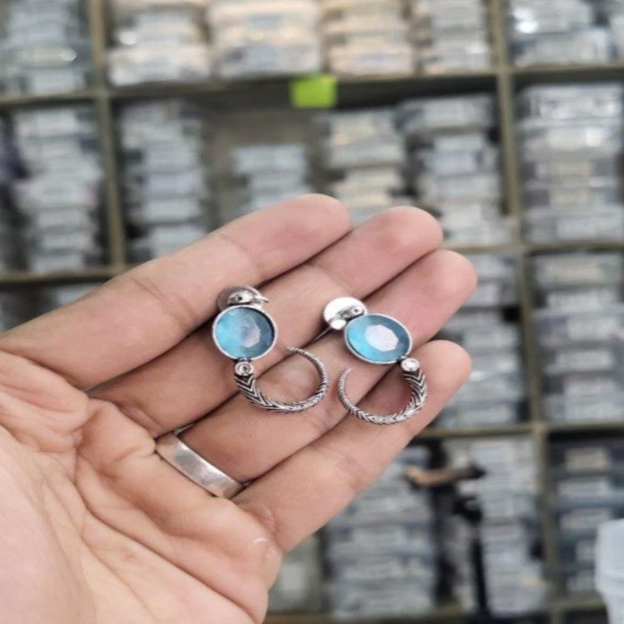 ER000001 - German Silver Earrings