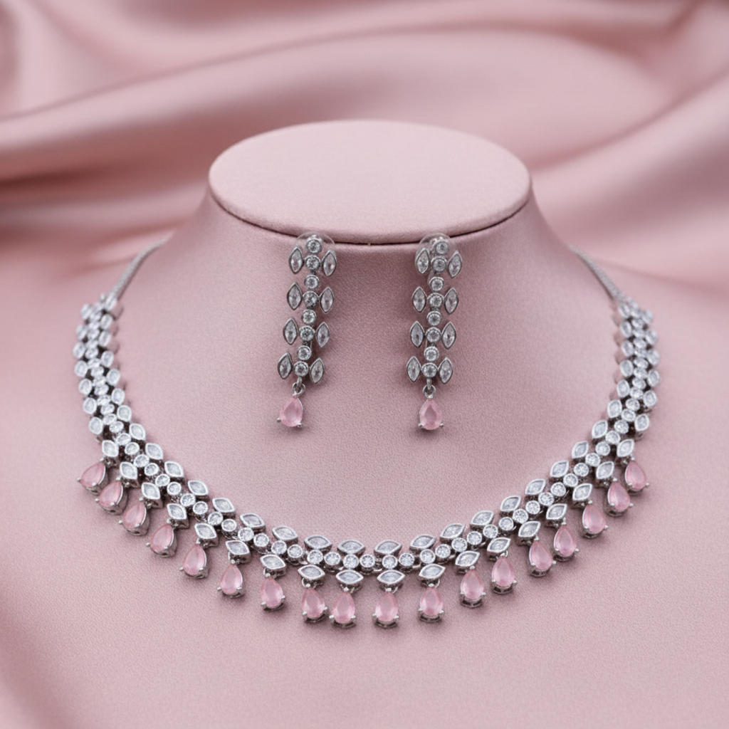 NL000053 - Teardrop Elegance Necklace Set