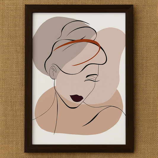 WA000003 - Modern Wall Art - Soft Contemplation