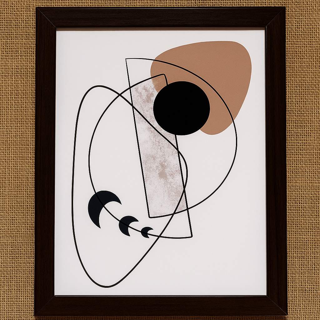 WA000004 - Modern Wall Art - Celestial Motion