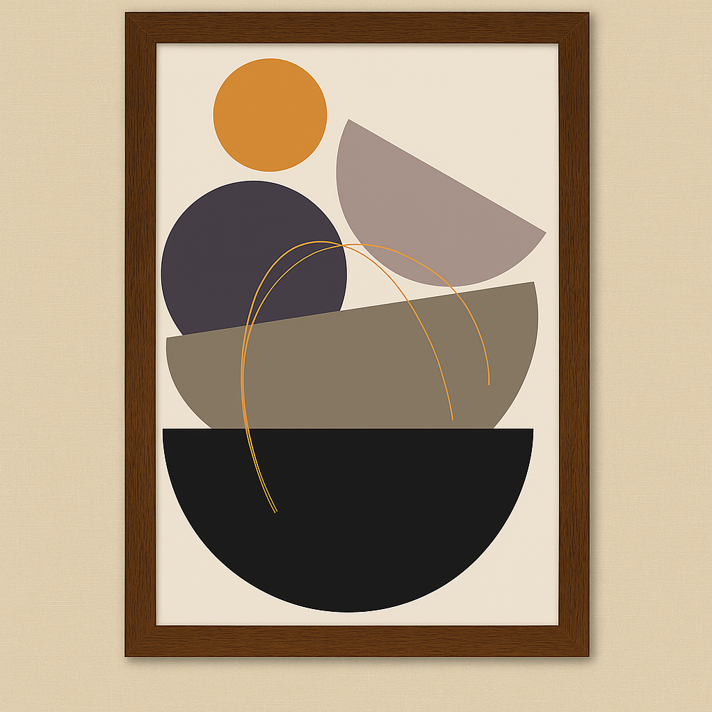 WA000007 - Modern Wall Art - Harmony in Motion