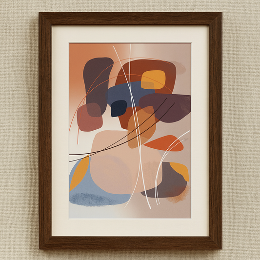 WA000013 - Modern Wall Art - Ethereal Rhythm