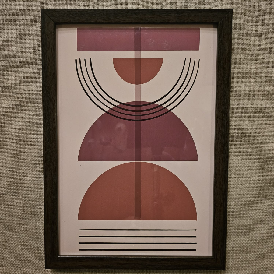 WA000015 - Modern Wall Art - Blush Equilibrium