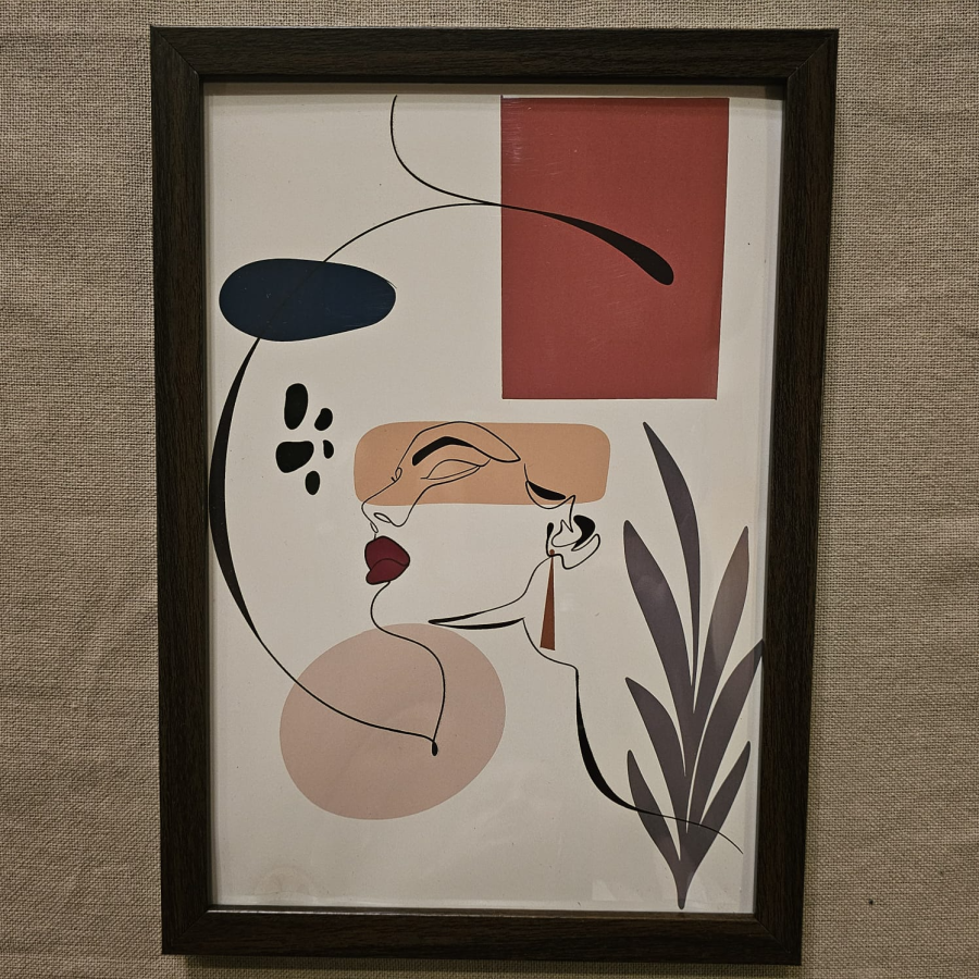 WA000021 - Modern Wall Art - Abstract Muse