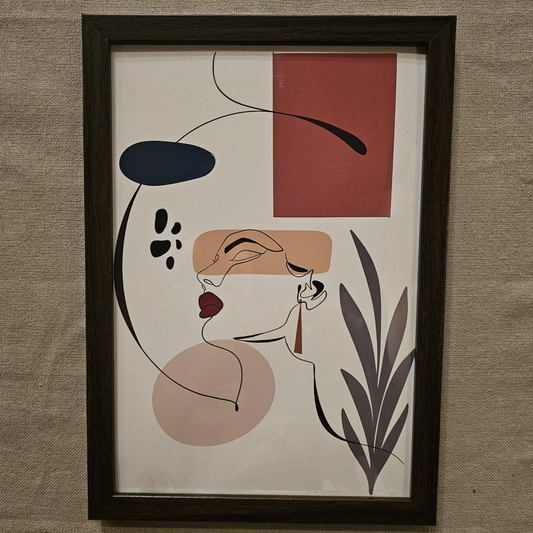 WA000021 - Modern Wall Art - Abstract Muse