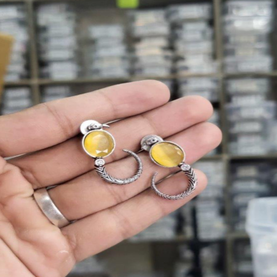 ER000001 - German Silver Earrings